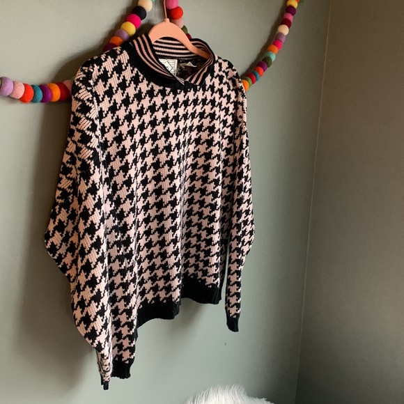 Vtg Nuggets polo houndstooth sweater - Picture 4 of 5